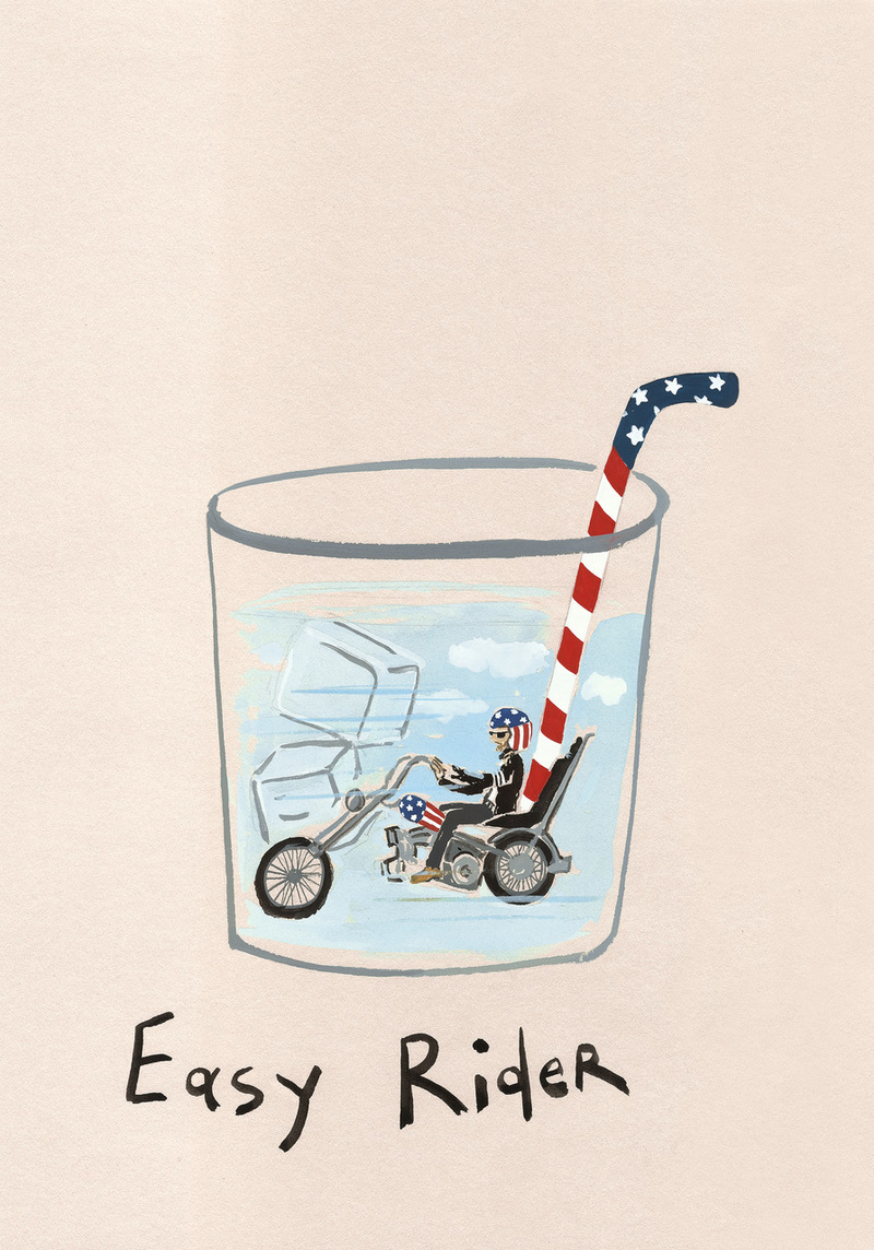 FANNY'S RESTAURANT - Illustration by KONSTANTIN KAKANIAS